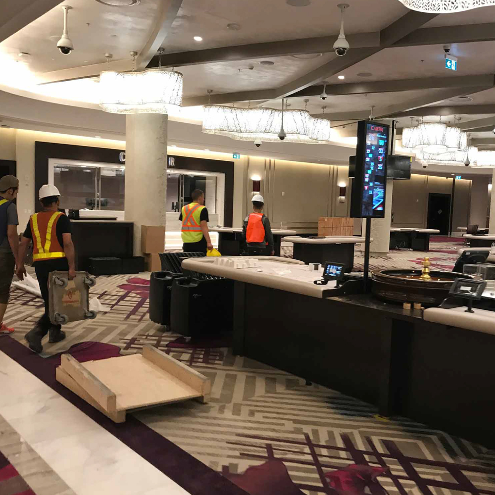 PARQ Vancouver commercial furniture project